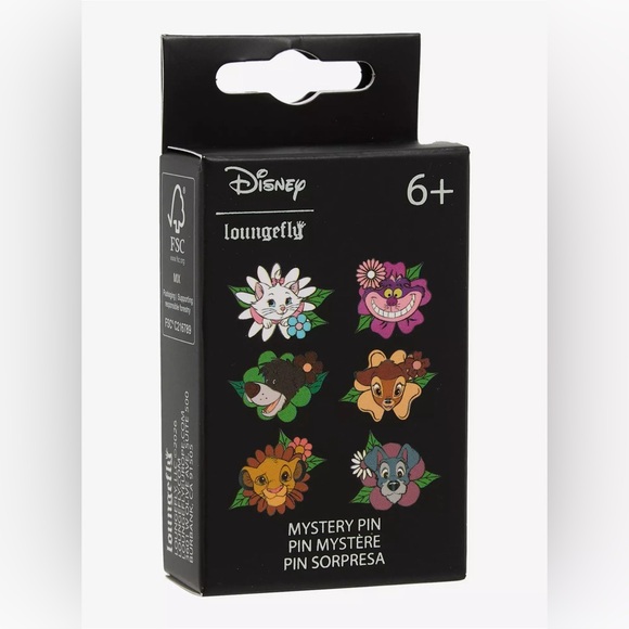 Disney Accessories - Loungefly Disney Animal Floral Blind Box Enamel Pin Hot Topic Exclusive